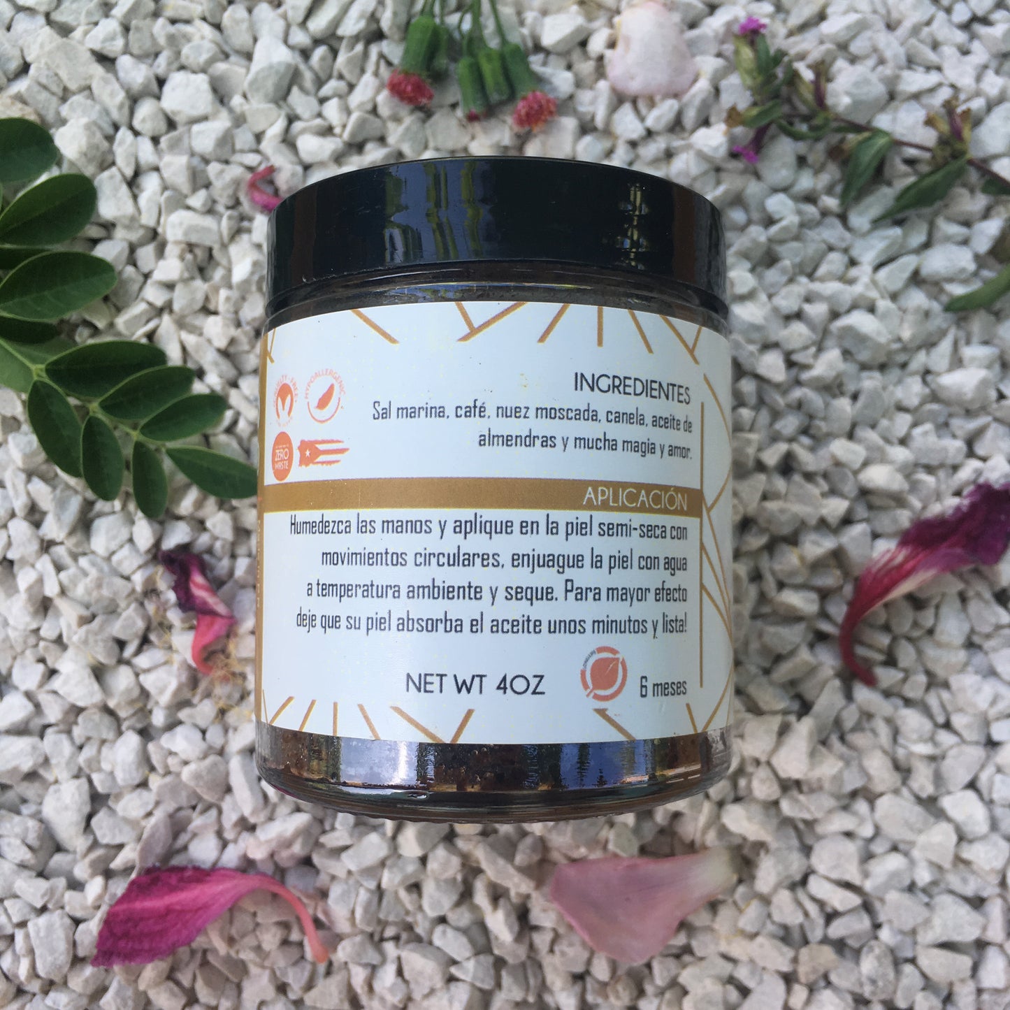 Local Coffee & Sea Salt Scrub